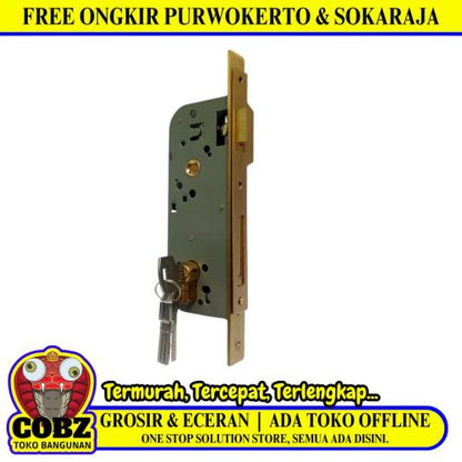 PALOMA Slot Body Kunci Pintu Dorong Besar Set