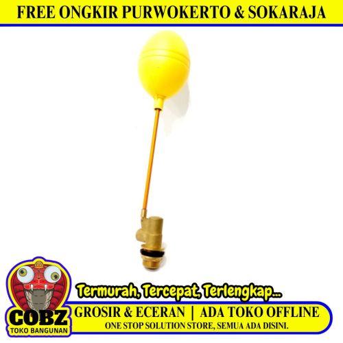 3/4 IN/ NEWSTAR Floating Valve Pelampung Bola Air Torrent Kuningan Set