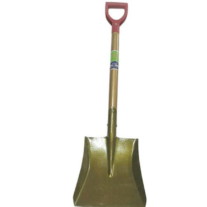STEEL SHOVEL Sekop Pasir Tanah Kebun Taman Proyek Plat Baja Gagang Besi