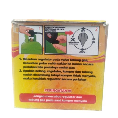 MPU M 089 Regulator Kepala Tabung Gas LPG Tekanan Rendah Low Pressure