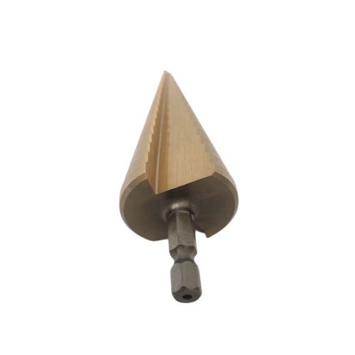4 MM - 32 MM / NM Pagoda Mata Bor Besi Kayu PVC Spiral Step Cone Drill