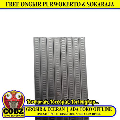 0.3 MM x 2 CM x 4 CM / TM Hollow Gypsum Plafon Partisi Baja Ringan Batang