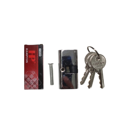 HAMPTON Silinder Anak Kunci Pintu Aluminium + 3 Kunci Set