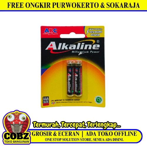 ALKALINE A3 (LR3) Batu Baterai Set