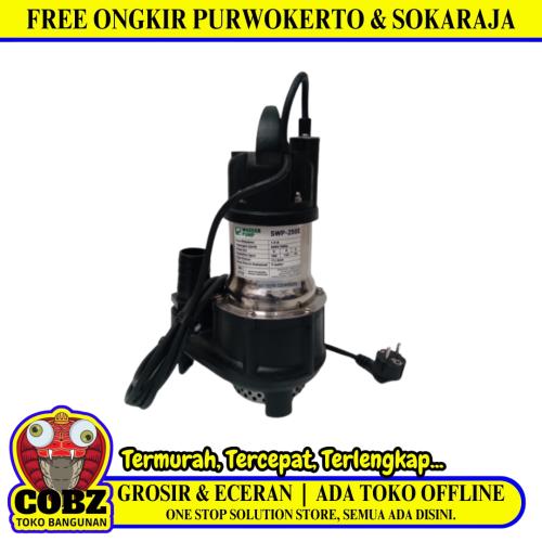WASSER SWP-250E Pompa Celup Air Kotor Submersible Non Otomatis Set