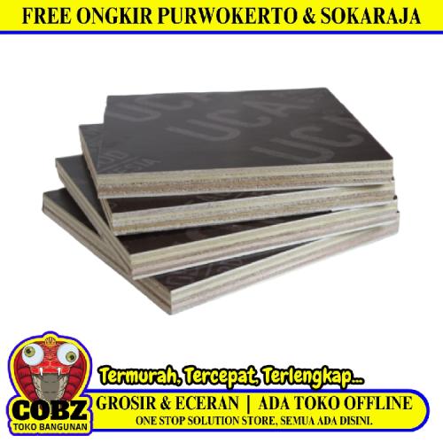 12 MM x 120 CM x 240 CM / TM Triplek Cor Film Face 2 Sisi Lembar