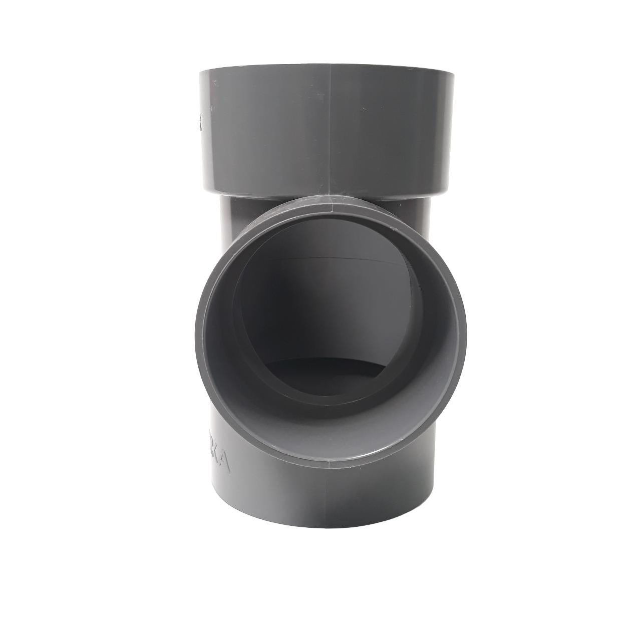 3 IN x 2 1/2 IN / RUCIKA AW D-DT Tee Sambungan Fitting Pipa PVC