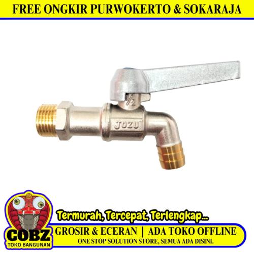 1/2 IN / JOZU KOREA Kran Air Tembok Taman Bola Ball Valve Stainless