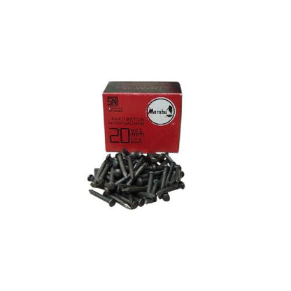 20 MM / MARABU Paku Beton Tembok Dinding Hitam Dus