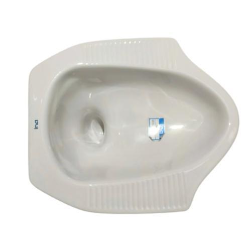 50 CM x 42 CM x 23 CM / INA  Kloset Jongkok Toilet Putih Keramik