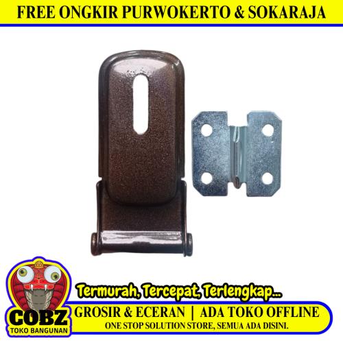 3 IN / EXITO Overpal Tempat Gembok Cantel Kunci Pintu