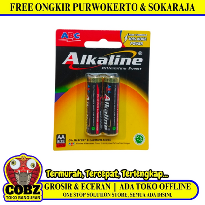 ALKALINE A2 (LR6) Batu Baterai Set