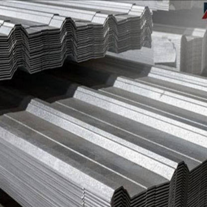 0.25 MM x 75 CM x 8 M / TM Spandek Galvalum Gelombang Besar Lembar