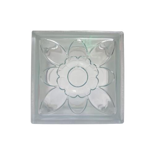 190 MM x 190 MM x 95 MM / MULIA SANUR Glassblock Rooster Blok Kaca Biji