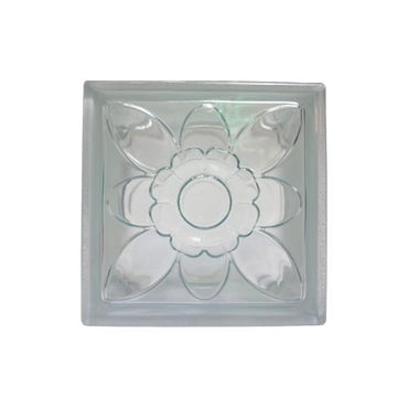 190 MM x 190 MM x 95 MM / MULIA SANUR Glassblock Rooster Blok Kaca Biji