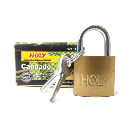 25 MM / HOLY W13120 Gembok Pintu Pagar Padlock Anti Maling Leher Pendek