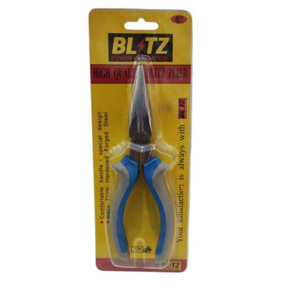 6 IN / BLITZ Tang Lancip Cucut Jepit Kawat Kabel Long Nose Pliers