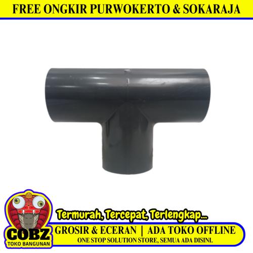2 IN / RUCIKA AW Tee Sambungan Fitting Pipa PVC