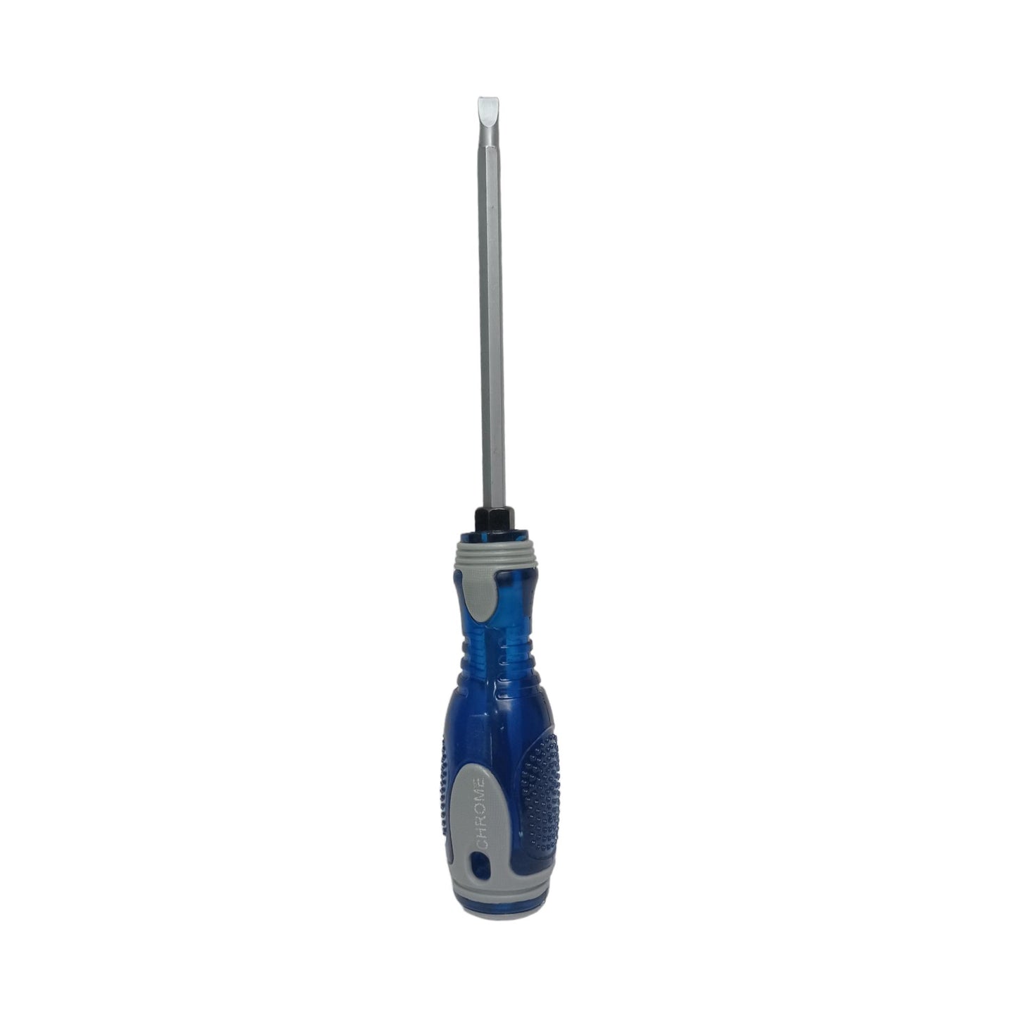 5 IN / CHROME Obeng Screwdriver Two Way Bolak Balik Plus Minus 2 in 1 Gagang Fiber