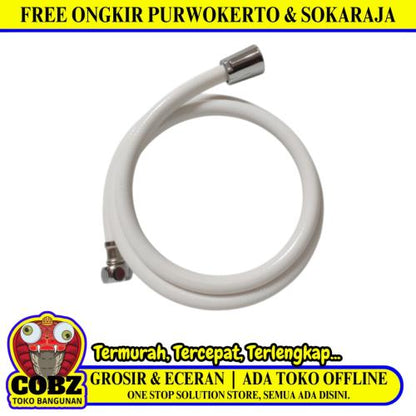 1/2 IN x 120 CM / KRANZ S01 Selang Jet Shower Cebok Mandi Hose PVC