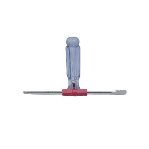 2 1/2 IN / WINSON Obeng Screwdriver Two Way Bolak Balik Plus Minus 2 In 1 Gagang Fiber