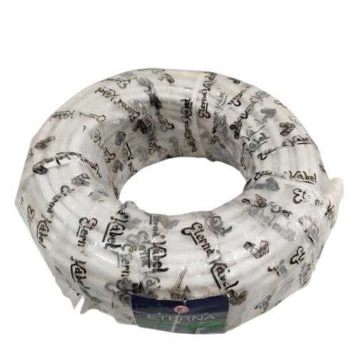 2 INTI X 1.5 MM / TM NYMHY Serabut Kabel Tembaga SNI Putih Meter