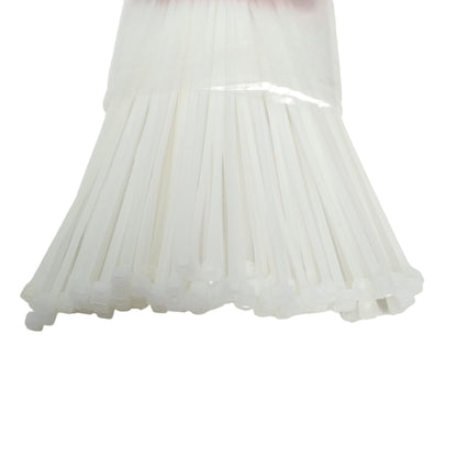 3.6 MM x 300 MM / MIKOTEK Kabel Cable Ties Tali Ripet 30 CM Putih Pack