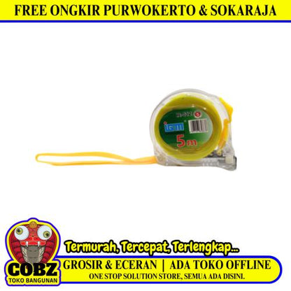 5 M / IGM Meteran Alat Ukur Tukang Bangunan Measuring Tape