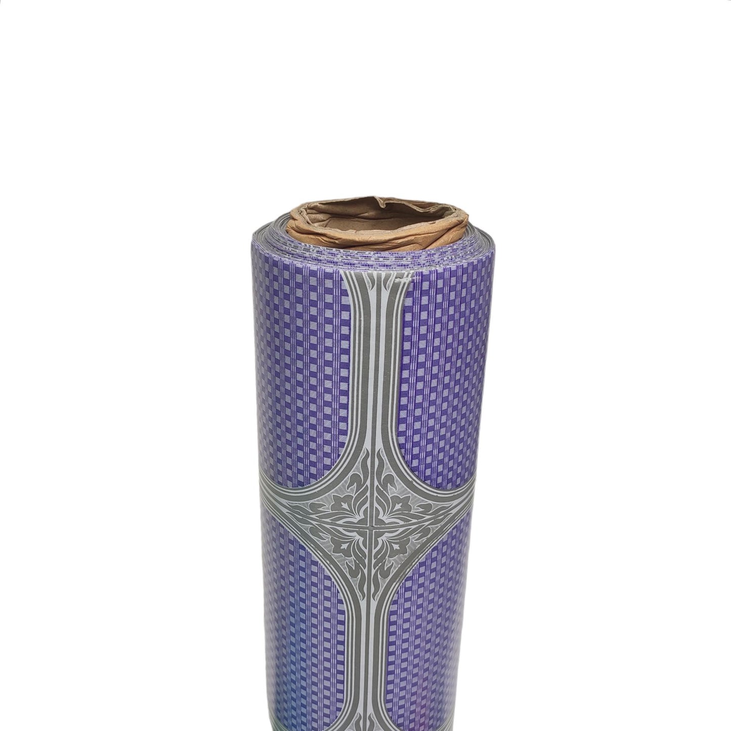 120 CM x 15 M / NANYA BGG 001 004 Karpet Perlak Lantai Meja Vinyl PVC Purple Roll