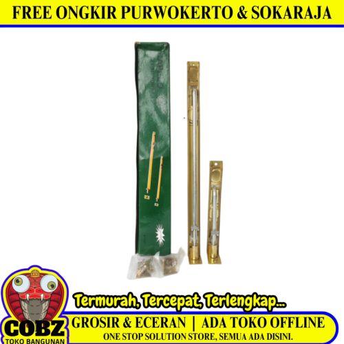 6 IN + 12 IN / CAPELO Grendel Slot Tanam Pintu Double SS Set