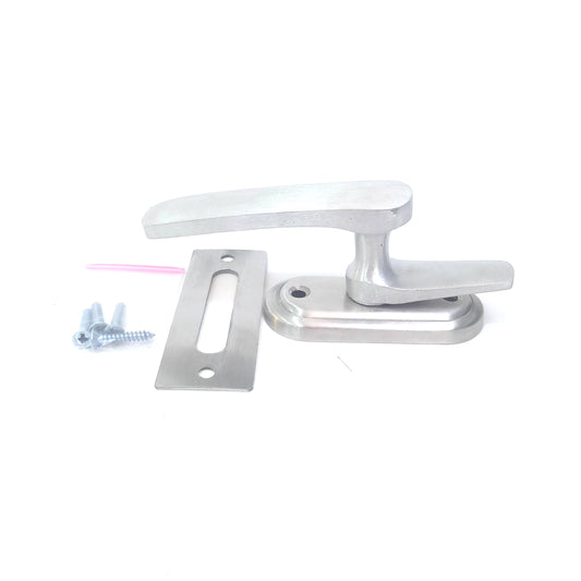 COBZ Rambuncis Handle Slot Grendel Kunci Jendela Universal SS Silver