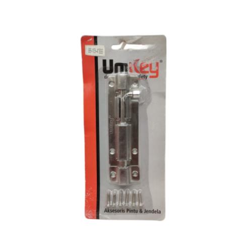 4 IN / UNIKEY Grendel Kunci Slot Pintu Jendela Stainless