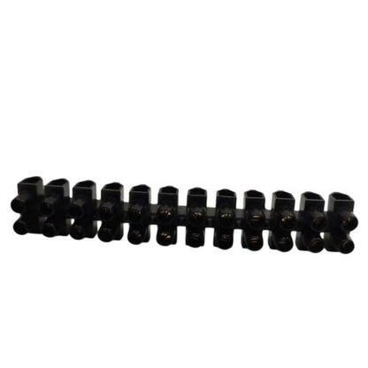 10 MM / TM Krustin Klustin Terimnal Blok Sambungan Kabel Hitam