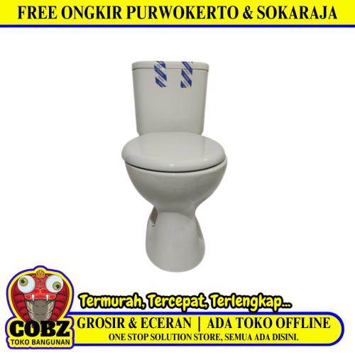 73 CM x 40 CM x 39 CM / TOTO CW 633 Monoblok Kloset Duduk Tangki Putih Set