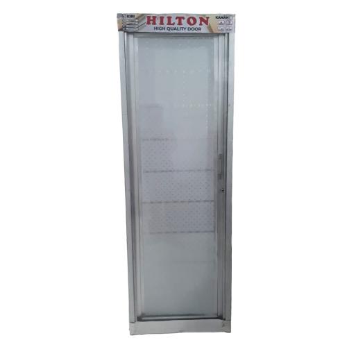 8 CM x 66 CM x 195 CM / HILTON Pintu Kamar Mandi Galvalum Kiri Set