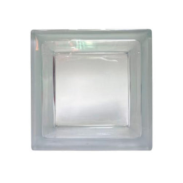 190 MM x 190 MM x 95 MM / MULIA CLEAR Glassblock Rooster Blok Kaca Biji