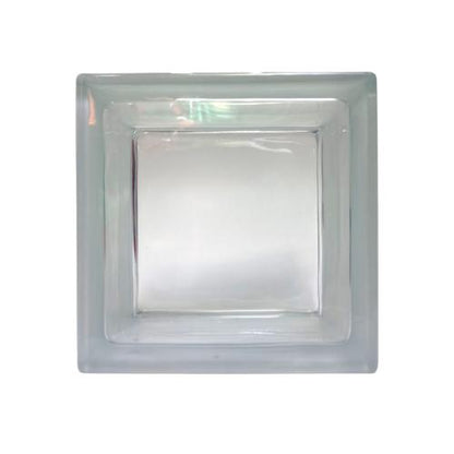 190 MM x 190 MM x 95 MM / MULIA CLEAR Glassblock Rooster Blok Kaca Biji