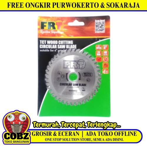 4 IN x T 40 / FRT Circular Saw Mata Gerinda Potong Kayu Wood Cutting