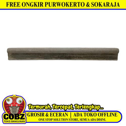 50 CM / BL N KCL List Profil Beton Lisplang Tempel Plafon Tembok GRC Biji