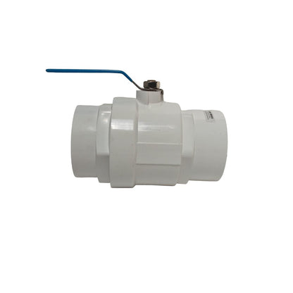 3 IN / CISAL Stop Kran Polos Ball Valve Engkol Plastik PVC
