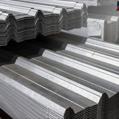 0.3 MM x 75 CM x 8 M / TM Spandek Galvalum Gelombang Besar Lembar