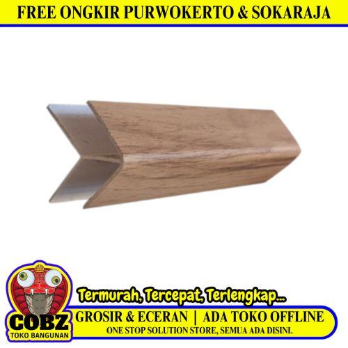 3 CM x 4 CM x 4 M / SHUNDA PLAFON LS-305-7 List Profil H Plafon U PVC Batang