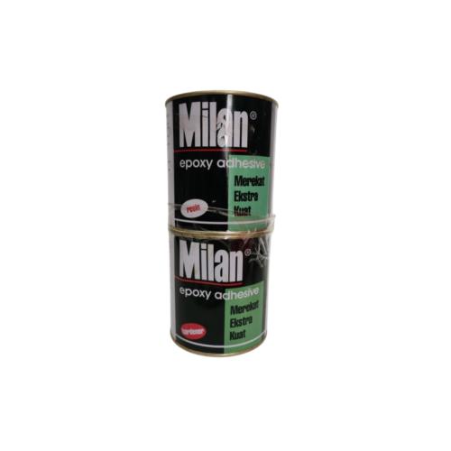 1 KG + 1 KG / MILAN EPOXY ADHESIVE Lem Kayu 2 Komponen Resin Hardener Set