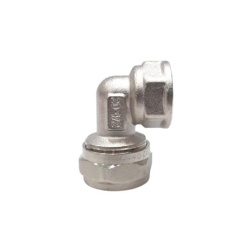 L 20 x 1/2 IN / FIDEM Knee Selang Pex Drat Dalam Ke Pipa Stainless