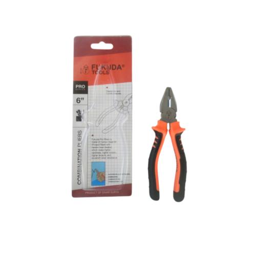 6 IN / FUKUDA  Tang Kombinasi Kawat Kabel Combination Pliers