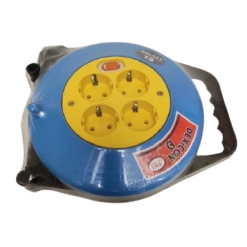 15 M / DEXICON GALAXY Kabel Roll Stop Kontak Colokan Full Tembaga SNI