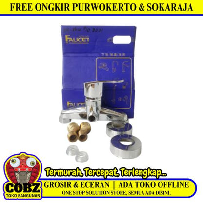 1/2 IN / FAUCET 8021 Kran Air Shower Panas Dingin Stainless