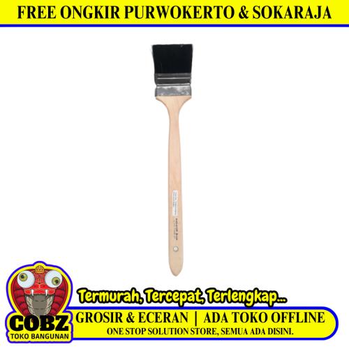 3 IN / ACE OLDFIELDS Kuas Cat Bengkok Angle Radiator Brush Gagang Panjang