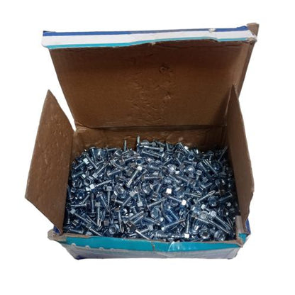 #10 x 19 MM / BLUE Roofing Baut Sekrup Atap Baja Ringan Putih Dus