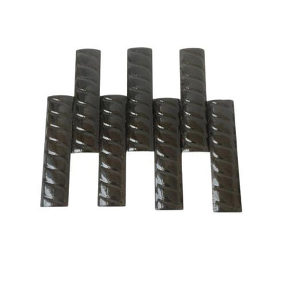 10 CM / NM Kuku Macan Bon Bon Lis Keramik Permukaan  Hitam Lembar